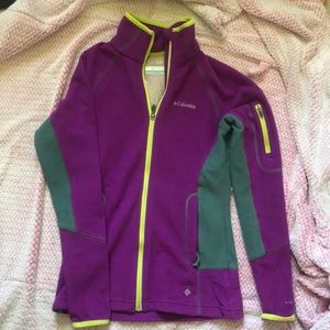 Reflective Columbia Zip up